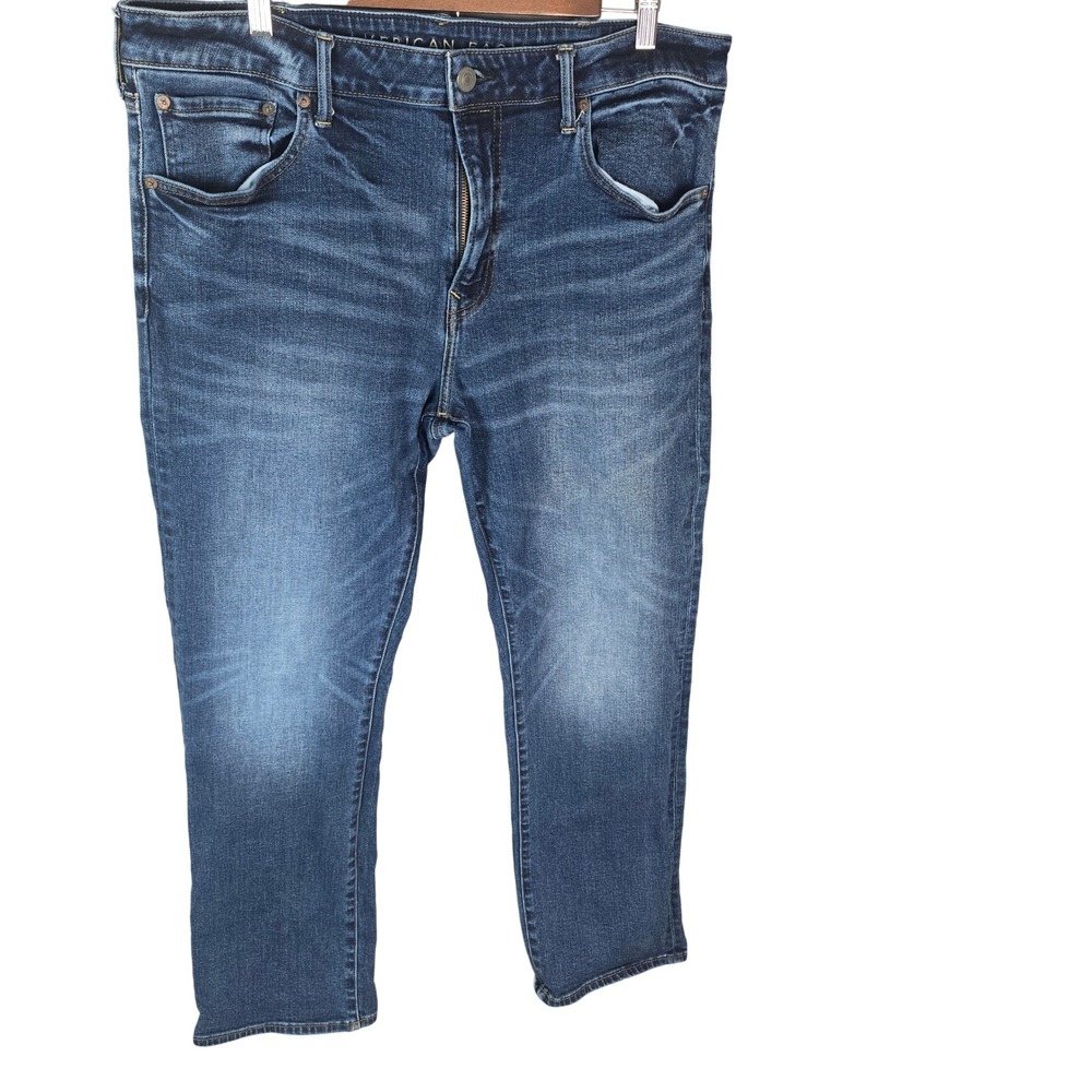 American Eagle Original Bootcut Jeans Mens 38x32 Medium Wash Next Level‎ Airflex